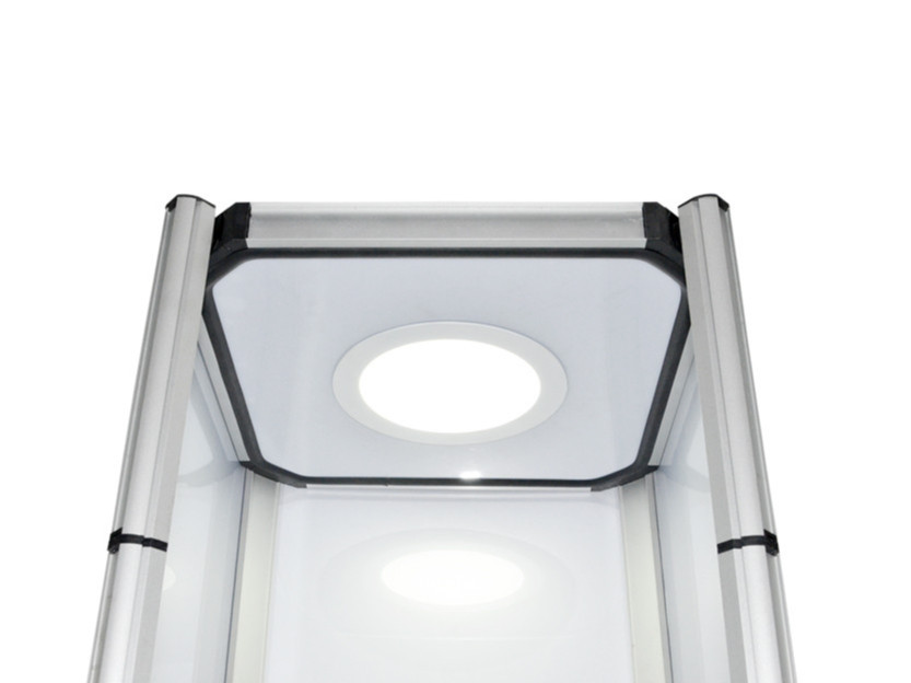 Square Twist Tower Display Racks